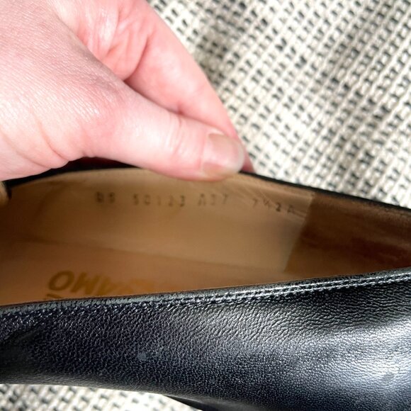 Vintage Ferragamo Horsebit Loafers 7.5A - Picture 5 of 7